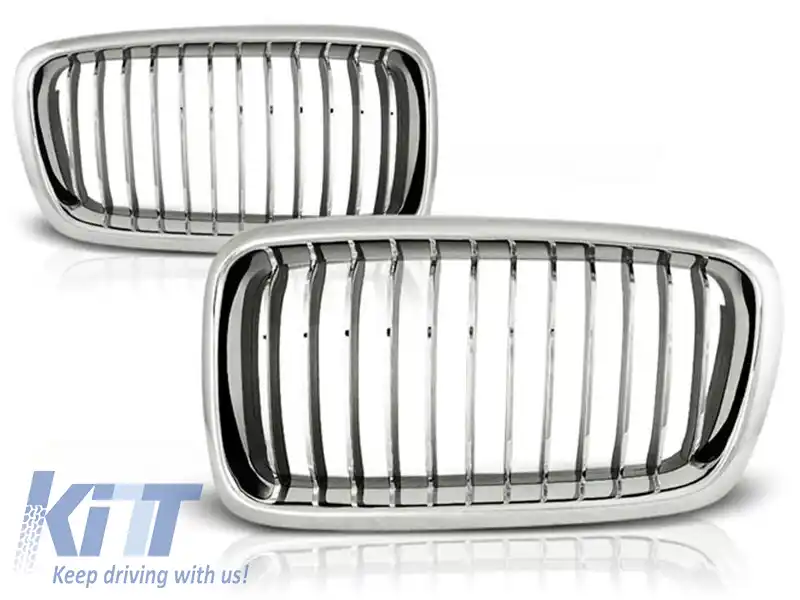 Rădăcini cu dublu nervură cromate potrivite pentru BMW Seria 7 E38 Touring 06.1994-07.2001