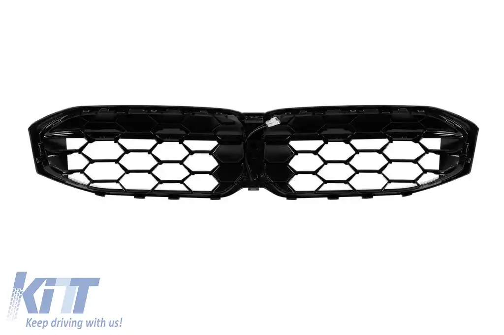 Rădăcini iluminate de tip Iconic Glow tip diamant, potrivite pentru BMW Seria 3 G20, G21 după 2023, lac negru-image-6237147