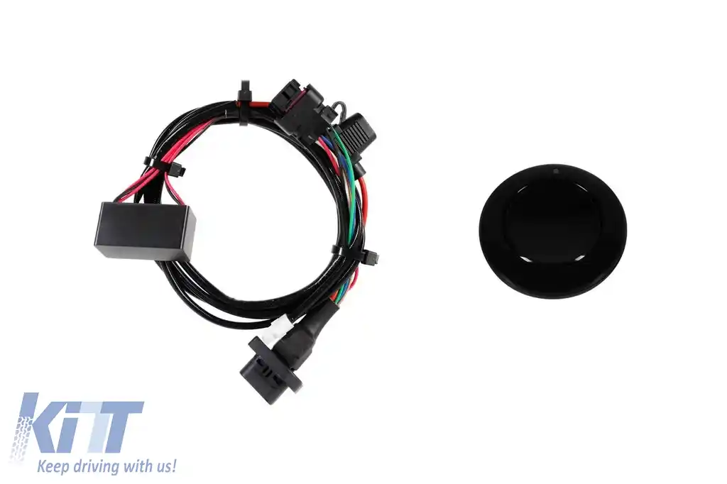 Rădăcini iluminate tip Iconic Glow tip diamant potrivite pentru BMW X3 G01, X4 G02 2022-2024, lac negru-image-6237154