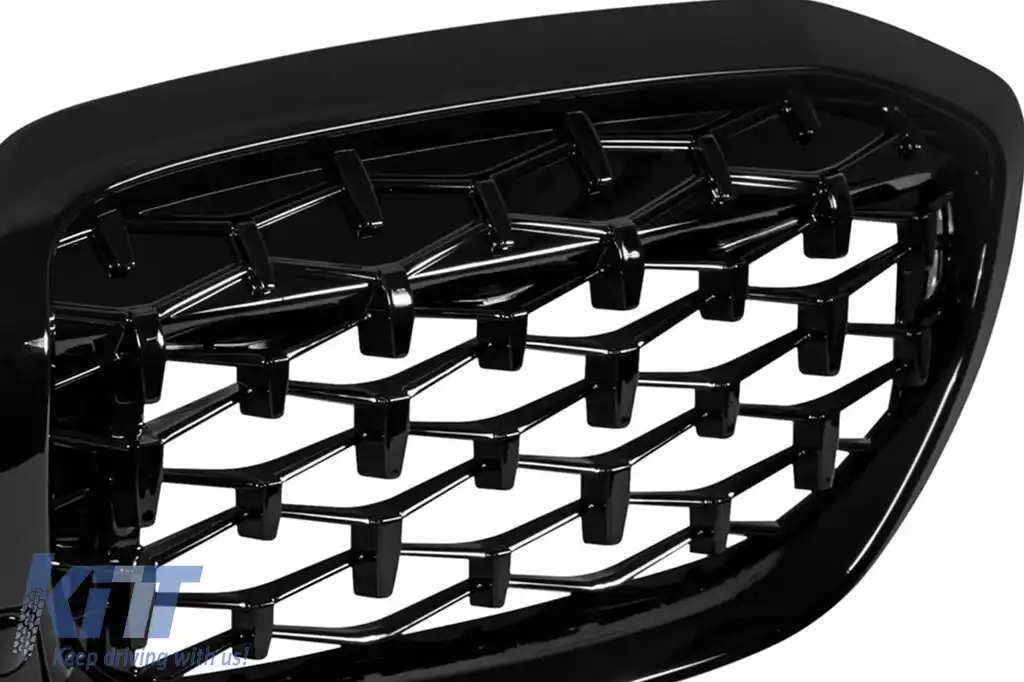 Rădăcini tip diamant lac negru potrivite pentru BMW Seria 3 G20 sedan, G21 break 2019-2022-image-6237003