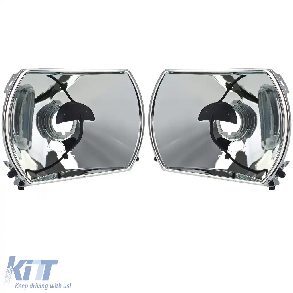 Reflectoare pentru faruri cu set de ajustare potrivit pentru Mercedes R107 SL SLC 85-89