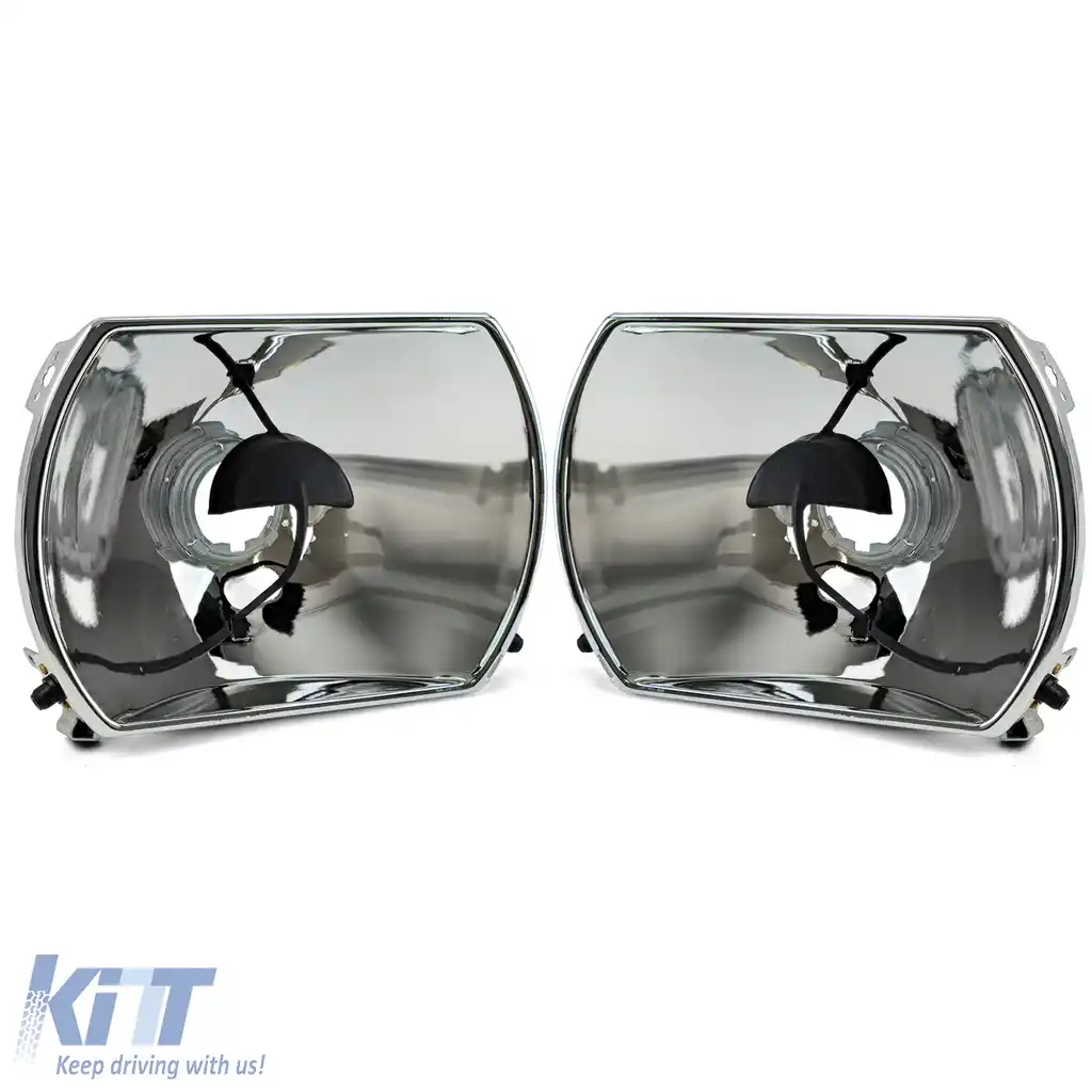 Reflectoare pentru faruri manuale stânga dreapta, potrivite pentru Mercedes R107 SL SLC 71-89