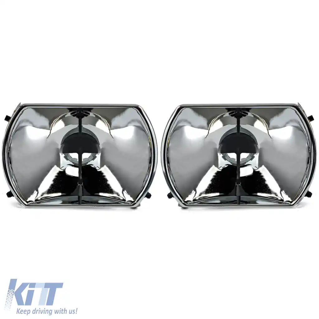 Reflectoare pentru faruri manuale stânga dreapta, potrivite pentru Mercedes R107 SL SLC 71-89-image-6196739