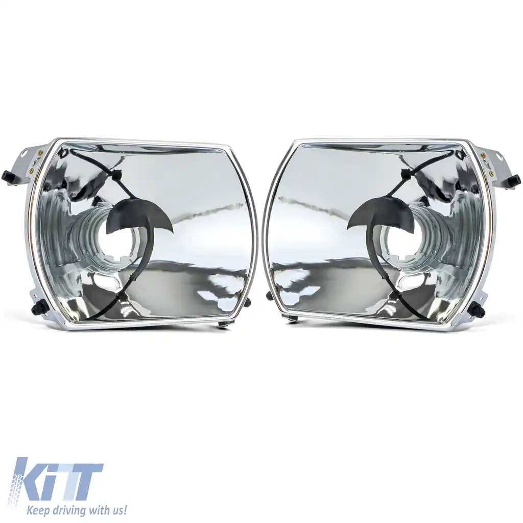 Reflectoare pentru faruri manuale stânga dreapta, potrivite pentru Mercedes R107 SL SLC 71-89-image-6196740