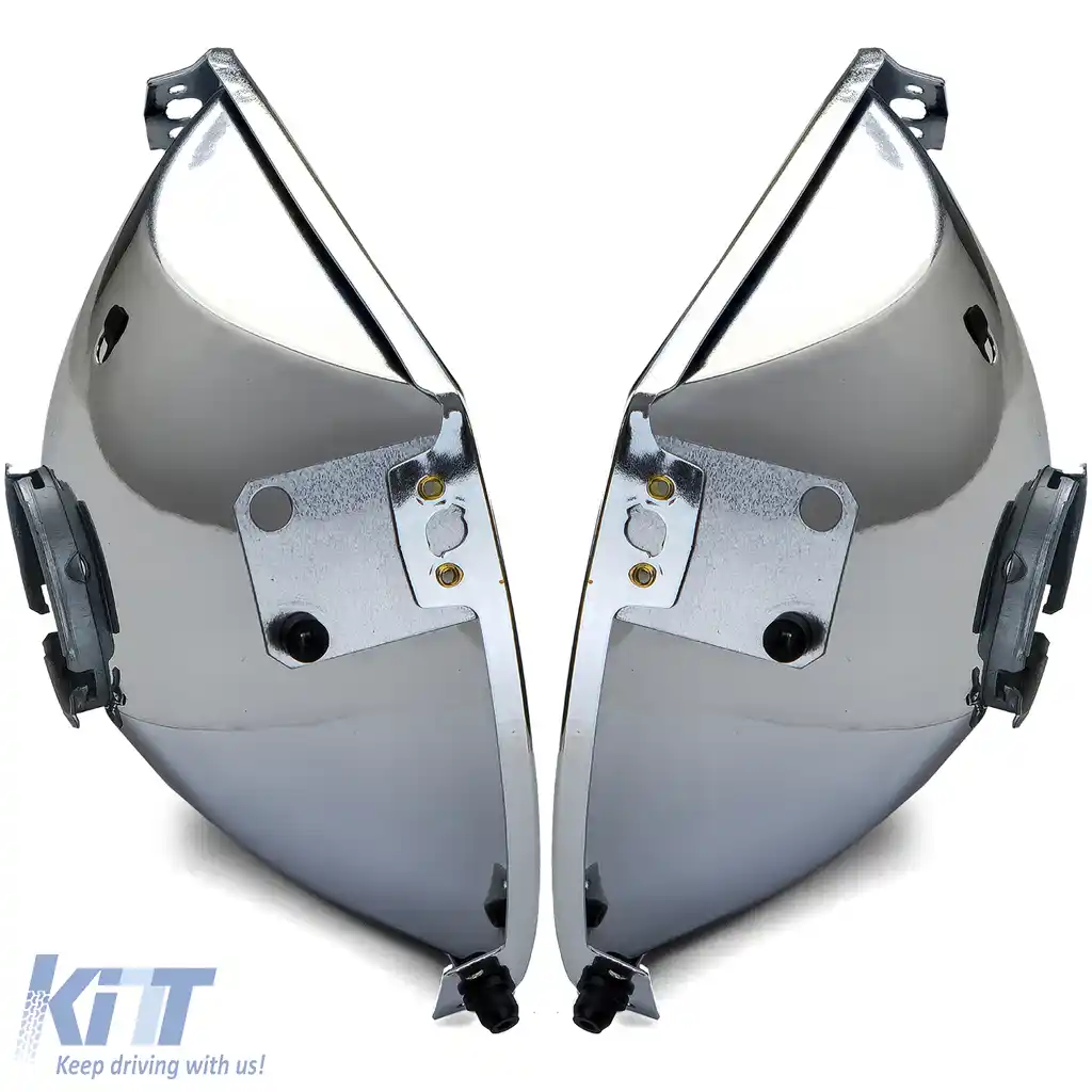 Reflectoare pentru faruri manuale stânga dreapta, potrivite pentru Mercedes R107 SL SLC 71-89-image-6196742