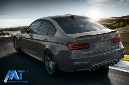 Reflectorizant Catadioptru compatibil cu BMW Seria 3 F30 (2011-2019) doar Bara Spate EVO Design partea stanga-image-6070777