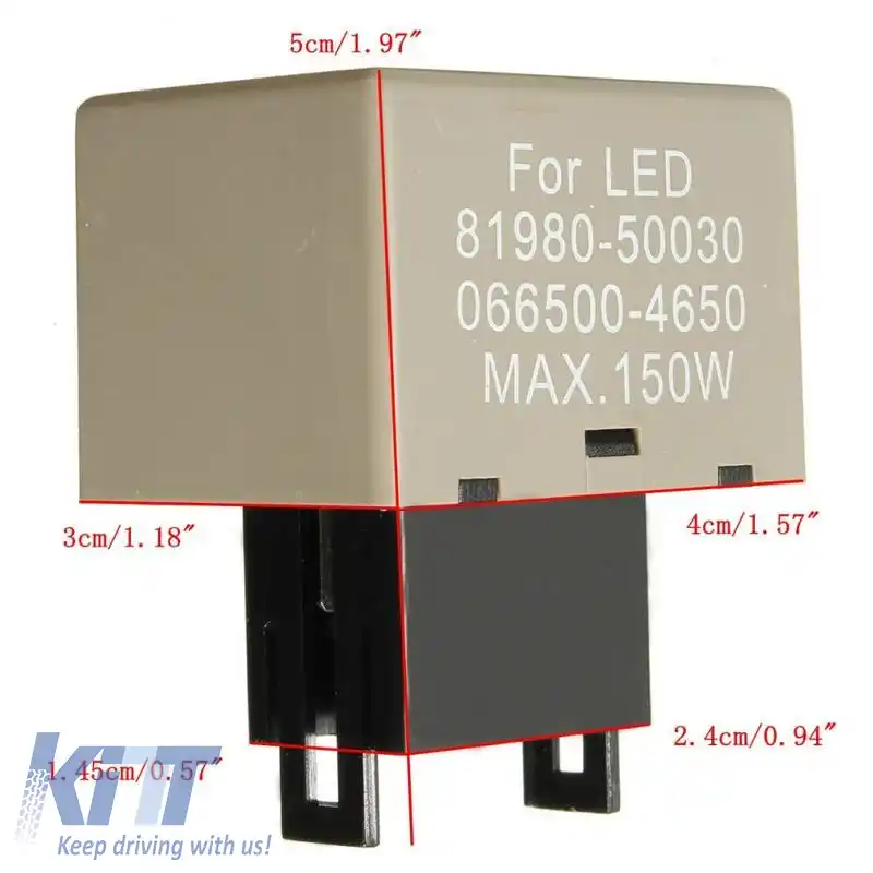Releu Flasher potrivit pentru LED 12 Volți 8P 1 Buc-image-6313867