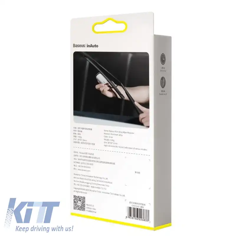 Reparator de lama de stergator auto potrivit pentru Baseus 65x38x3mm gri-image-6306173