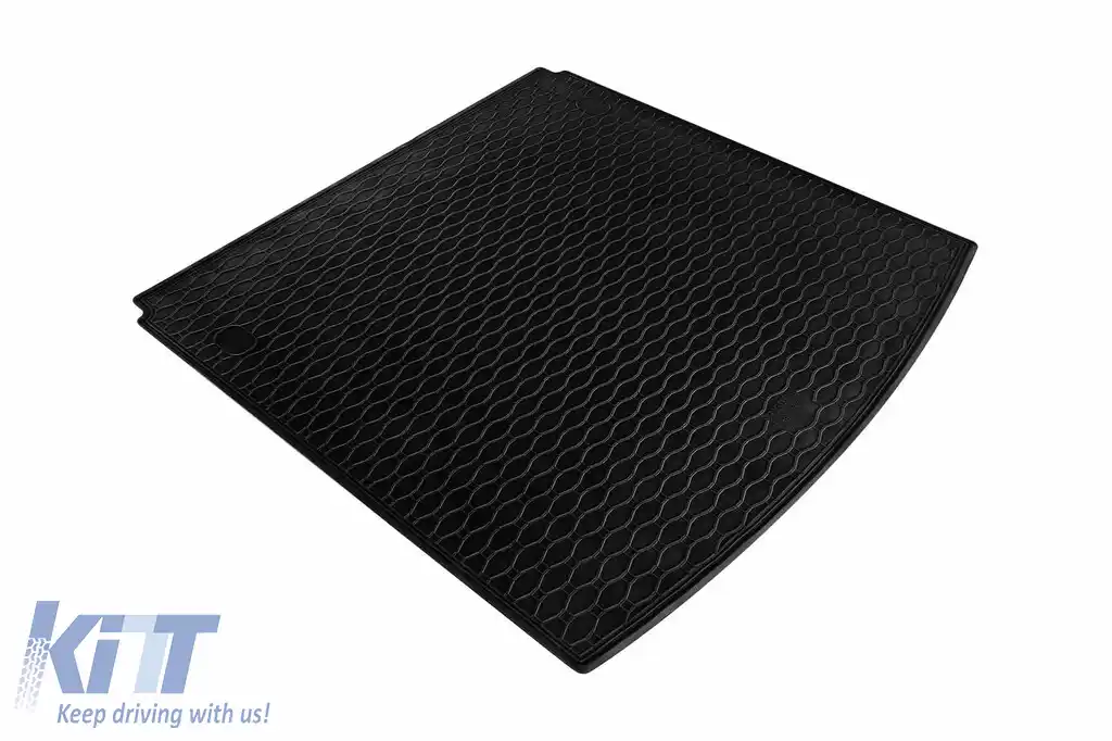 Rubber trunk mat by Rigum for Volkswagen Caddy 5 seats after 2021, Ford Tourneo Connect 5 seats after 2022, black-image-6225811