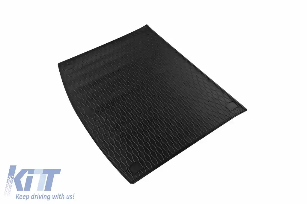 Rubber trunk mat by Rigum for Volkswagen Touareg 2003-2018 for models with dual-zone climate control-image-6225827