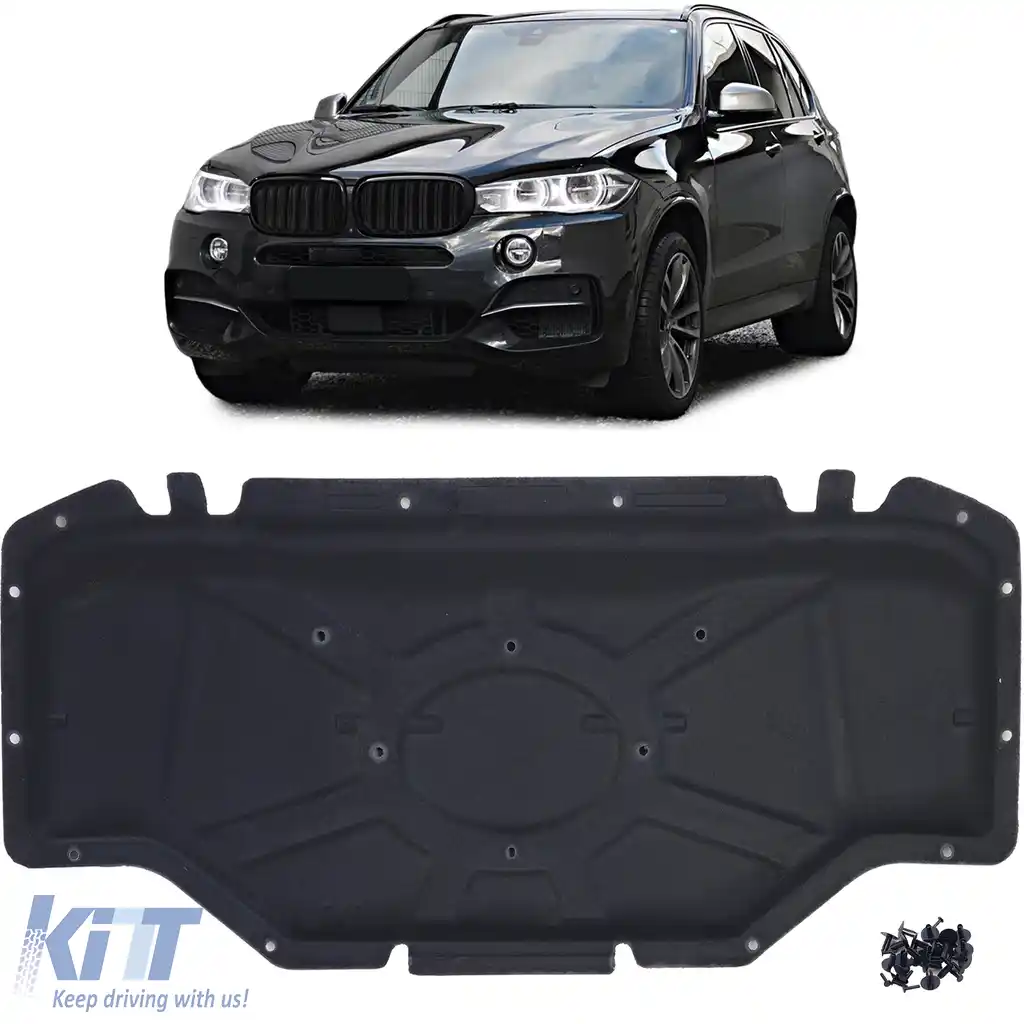 Saltea de izolație pentru capotă cu cleme, potrivită pentru BMW X5 F15 X6 F16