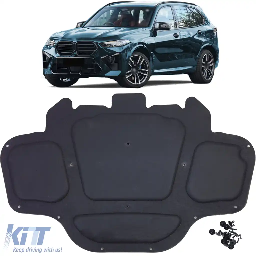 Saltea de izolație pentru capotă cu cleme, potrivită pentru BMW X5 G05 X6 G06 din 18