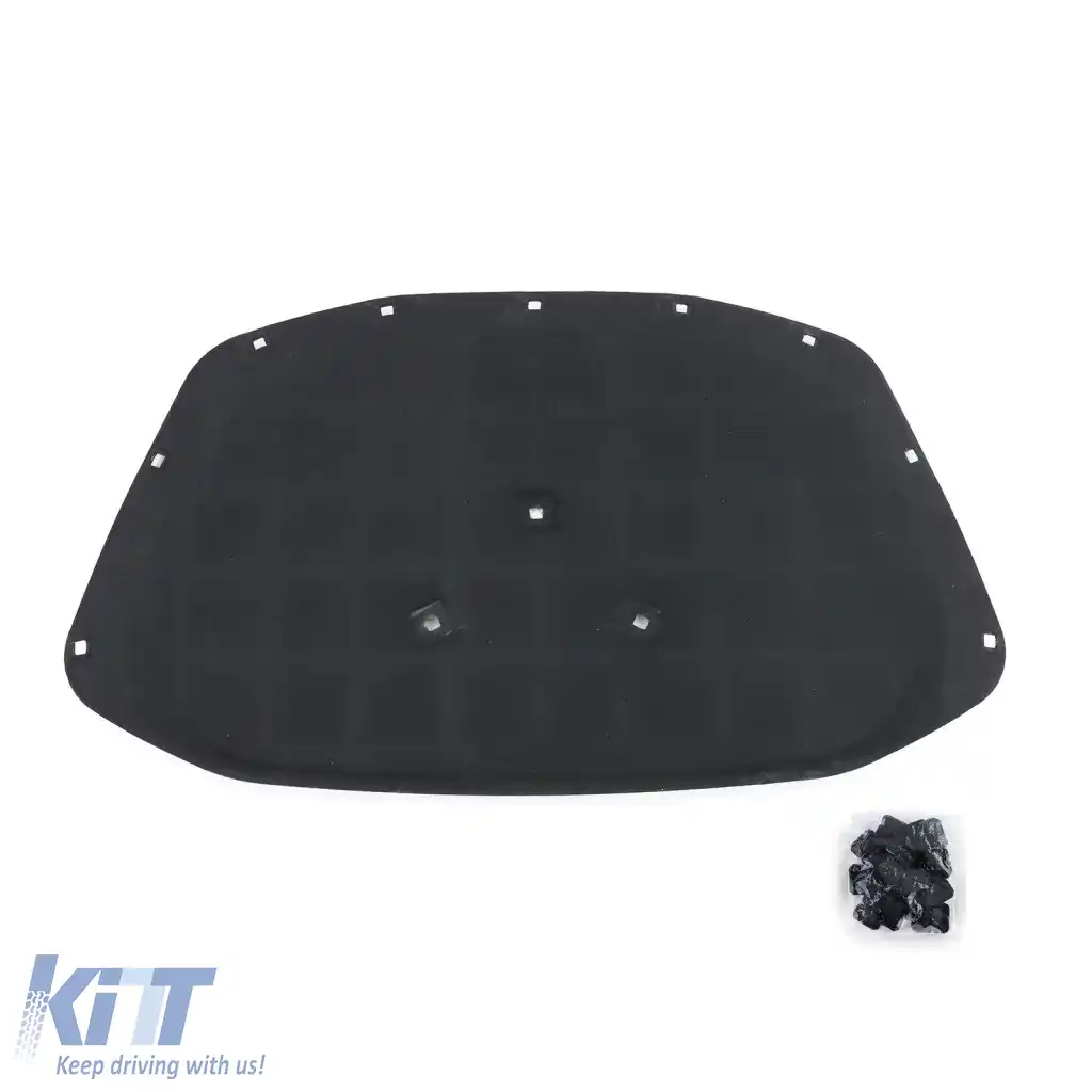 Saltea de izolație pentru capotă cu cleme pentru Skoda Octavia II 1Z 04-13
