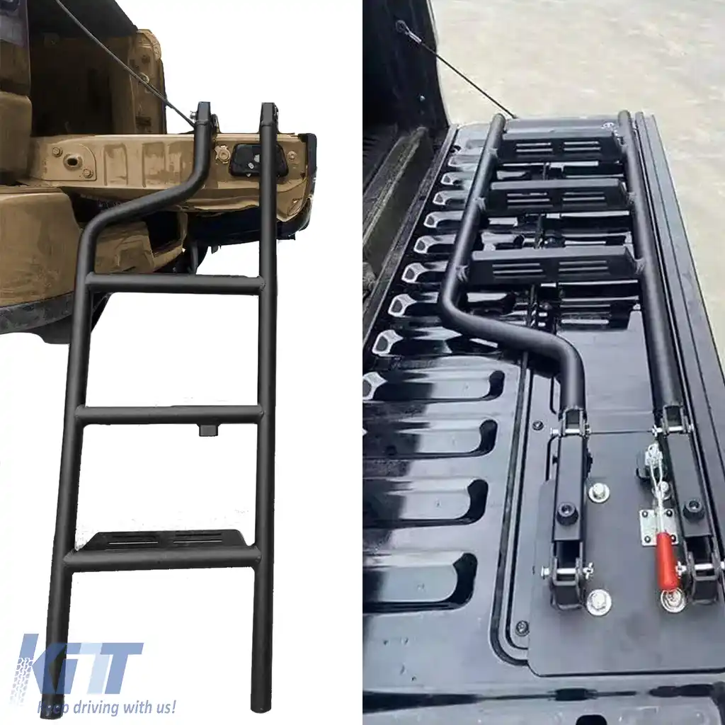 Scara pliantă pentru hayon se potrivește pentru Ford F150 2014-2020-image-6210264