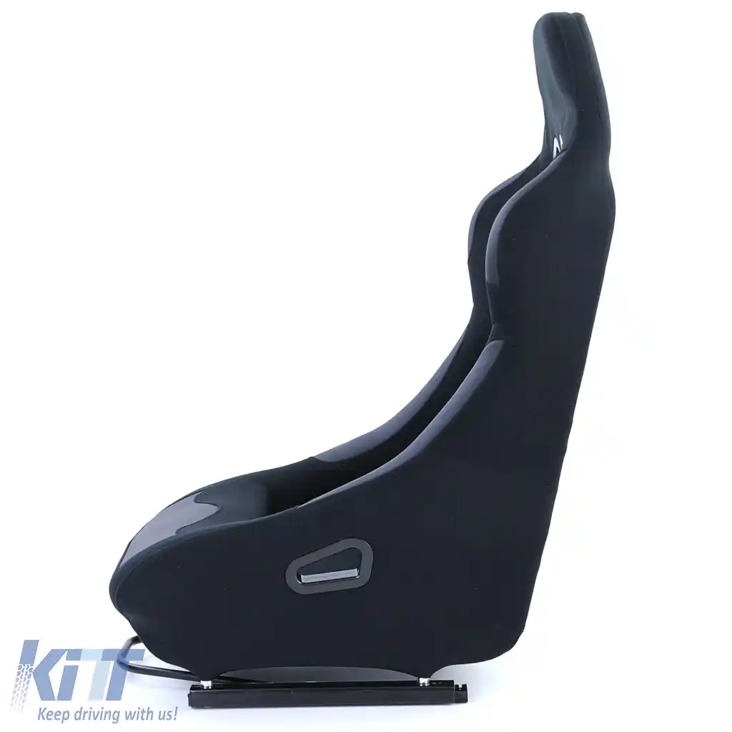 Scaun sport scaun cu spătar complet Race 1 material negru cu șine de glisare-image-6278725