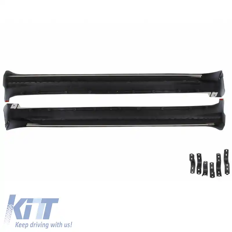 Scări laterale pentru Toyota Land Cruiser Prado FJ200 2015+ Facelift Aspect OEM Alb 2 buc-image-6311469