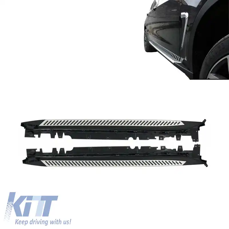 Scări laterale potrivite pentru BMW X5 F15 2013-2018 aspect OEM 2 buc.-image-6308905