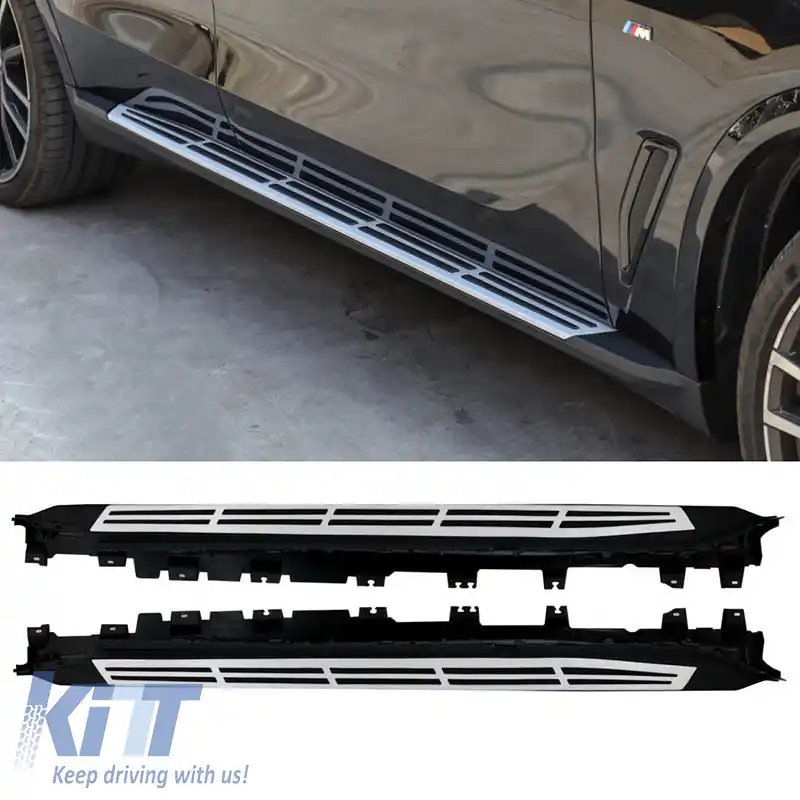 Scări laterale potrivite pentru BMW X5 G05 2018+ aspect OEM 2 buc.-image-6309986