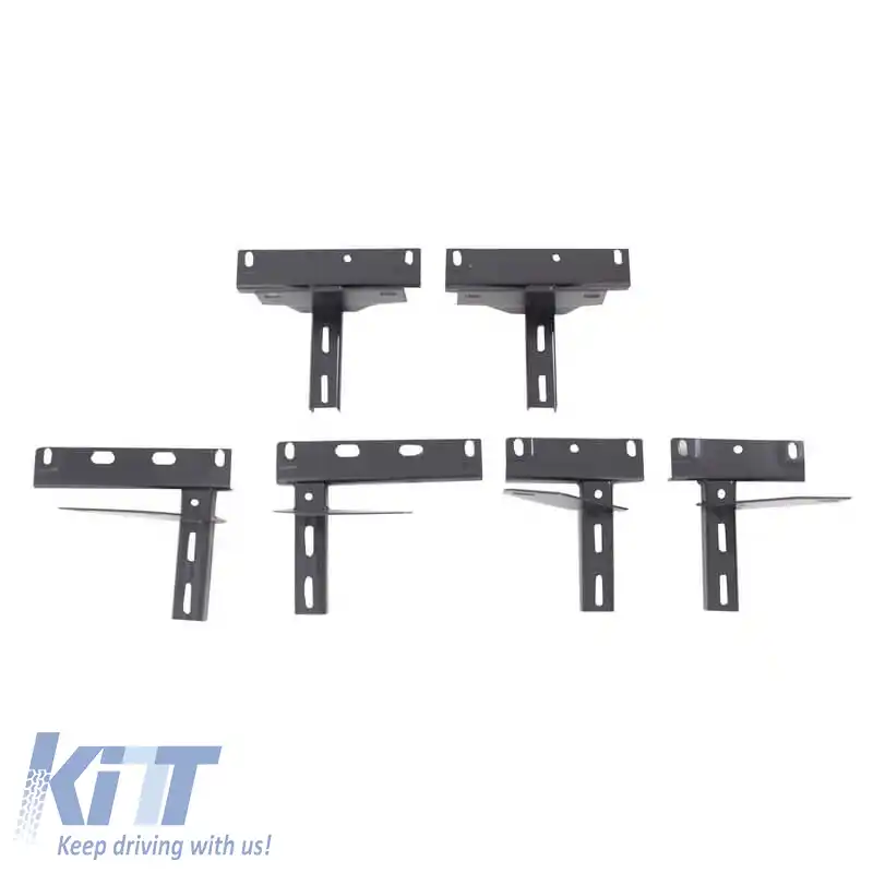 Scări laterale potrivite pentru Land Rover Discovery 3 & 4 (LR3&LR4) 2004-2016 2 buc-image-6311485
