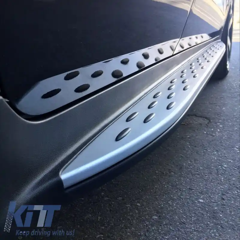 Scări laterale potrivite pentru Mercedes-Benz GLC-Class (X253/C253) 15+ 2 buc.-image-6297416