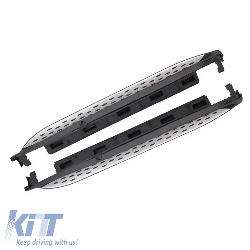 Scări laterale potrivite pentru Mercedes-Benz ML-Class (W166) 11-19 / GLE-Class (W166) 15-19 2 buc.-image-6298717