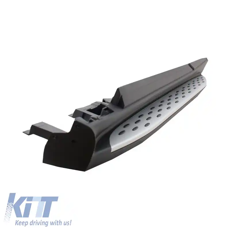 Scări laterale potrivite pentru Mercedes-Benz ML-Class (W166) 11-19 / GLE-Class (W166) 15-19 2 buc.-image-6298720