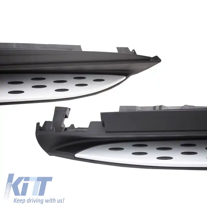Scări laterale potrivite pentru Mercedes-Benz ML-Class (W166) 11-19 / GLE-Class (W166) 15-19 2 buc.-image-6298721