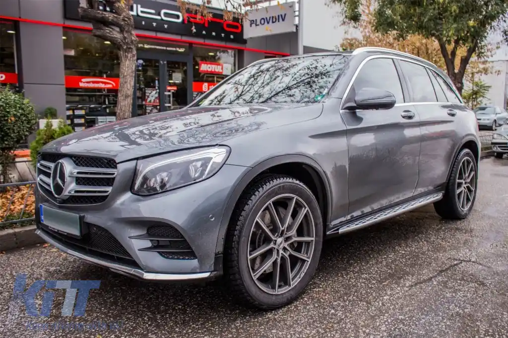 Scări laterale potrivite pentru Mercedes GLC SUV X253, GLC Coupe C253 2015-2022-image-6264469