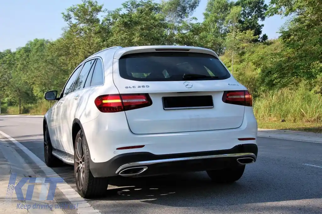 Scări laterale potrivite pentru Mercedes GLC SUV X253, GLC Coupe C253 2015-2022-image-6264474