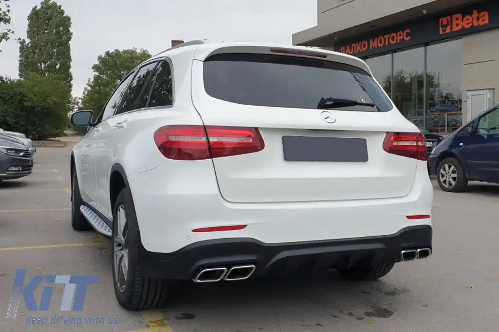 Scări laterale potrivite pentru Mercedes GLC SUV X253, GLC Coupe C253 2015-2022-image-6264482