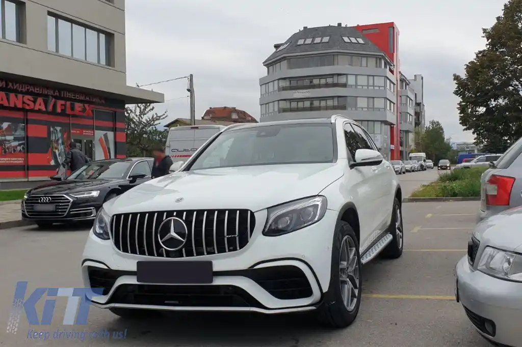 Scări laterale potrivite pentru Mercedes GLC SUV X253, GLC Coupe C253 2015-2022-image-6264483