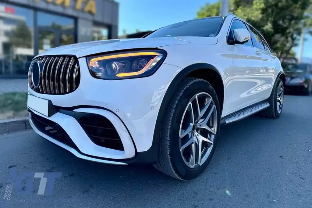 Scări laterale potrivite pentru Mercedes GLC SUV X253, GLC Coupe C253 2015-2022-image-6264486