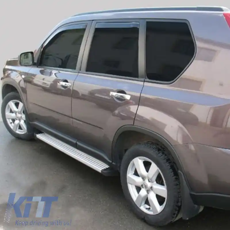 Scări laterale potrivite pentru Nissan X-Trail T31 07-13 2 buc.-image-6298315