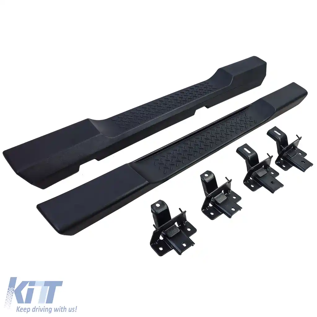 Scări laterale protecții rocker stil OE potrivite pentru Jeep Wrangler JK 07-18 2-Uși-image-6208796