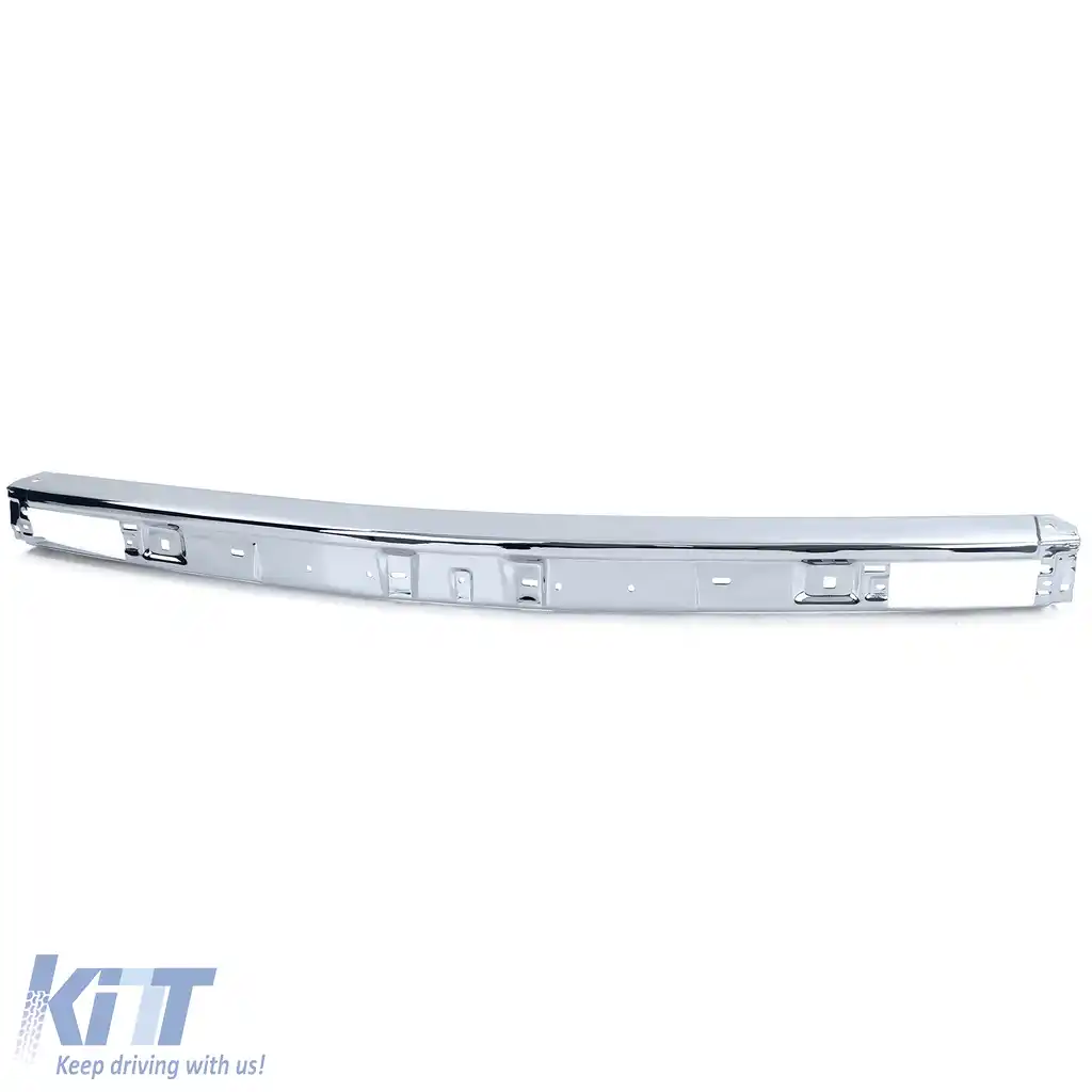 Secțiune centrală cromată a barei de protecție față, potrivită pentru BMW Seria 3 E30 82-87-image-6193618