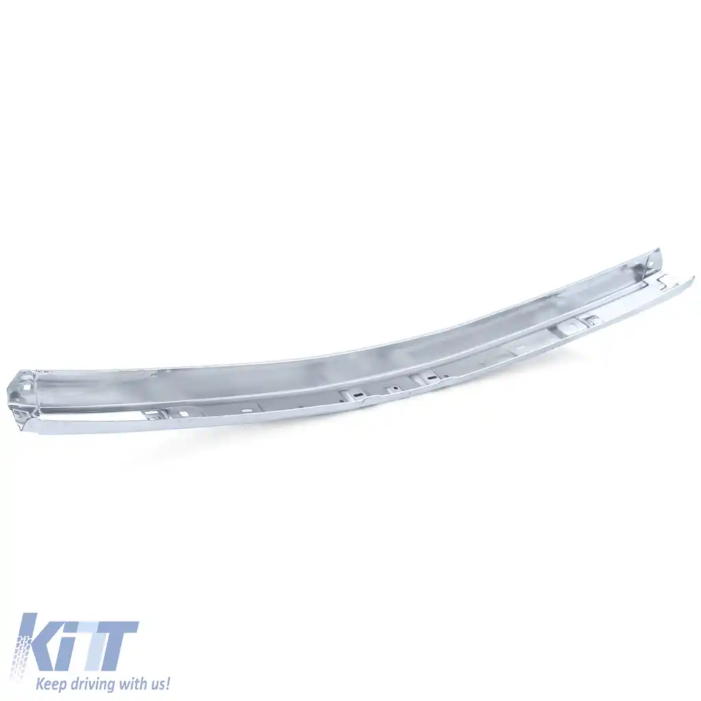 Secțiune centrală cromată a barei de protecție față, potrivită pentru BMW Seria 3 E30 82-87-image-6193622