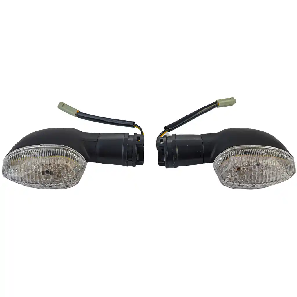 Semnale de direcție LED pentru motocicletă, alb clare, potrivite pentru Yamaha FZ1 FZ6 FZ8 MT 07 09 TDM XJ6 YZF