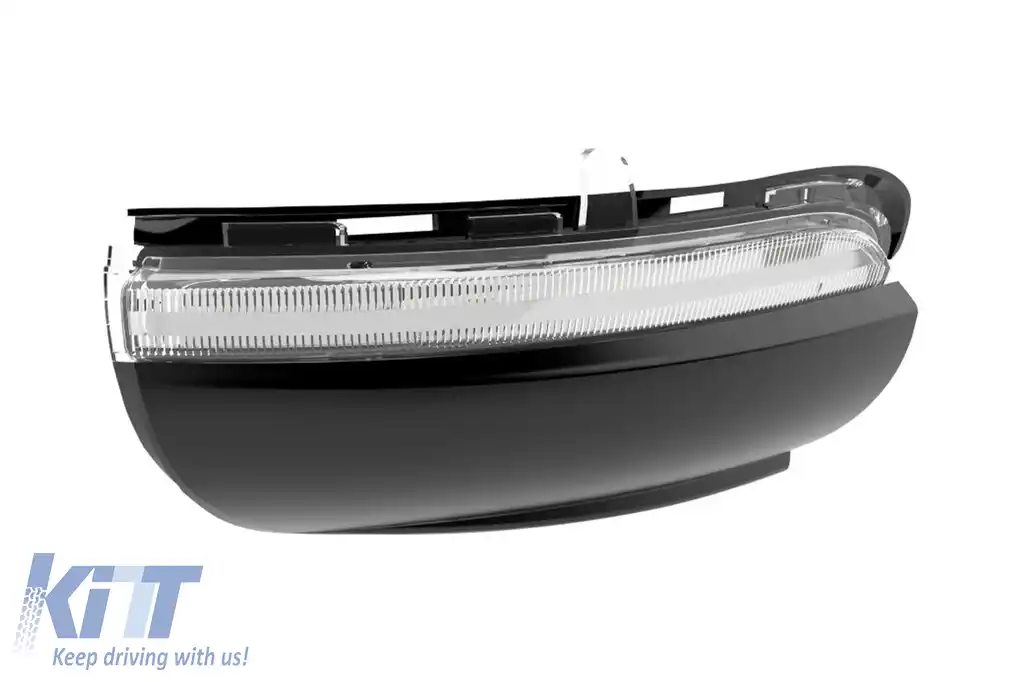 Semnale de întoarcere dinamice LED cromate Osram, potrivite pentru oglinzi pe VW Golf 6 2008-2013, Touran 2010-2015-image-6238310