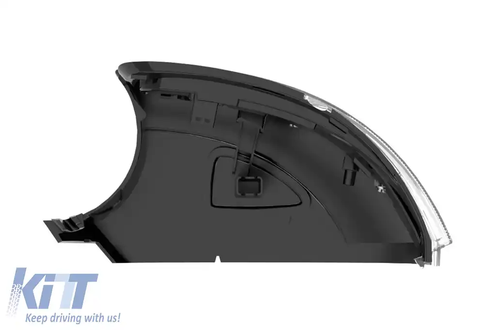 Semnale de întoarcere dinamice LED cromate Osram, potrivite pentru oglinzi pe VW Golf 6 2008-2013, Touran 2010-2015-image-6238311