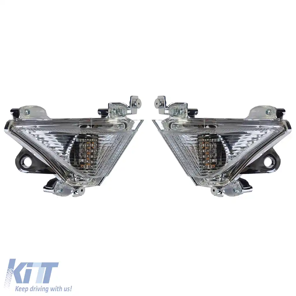 Semnale de întoarcere LED pentru motocicletă, indicatoare frontale cu lentilă clară, potrivite pentru Kawasaki Ninja ZX10R 04-05