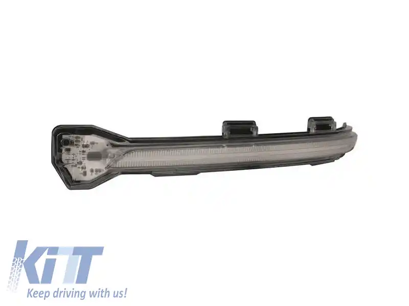 Semnale LED dinamice fumurii potrivite pentru oglinzi pe VW Golf 7 2012-2016, Golf 7.5 după 2017, Touran după 2015-image-6238304