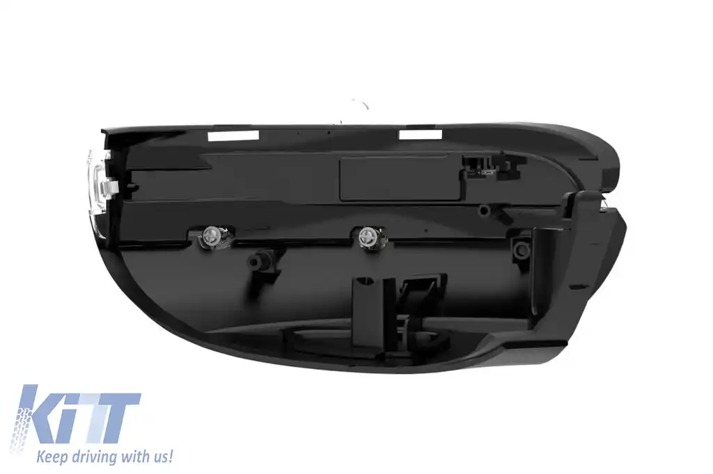 Semnalizatoare dinamice LED fumurii potrivite pentru oglinzile VW Golf 6 2008-2013, Touran 2010-2015-image-6238318