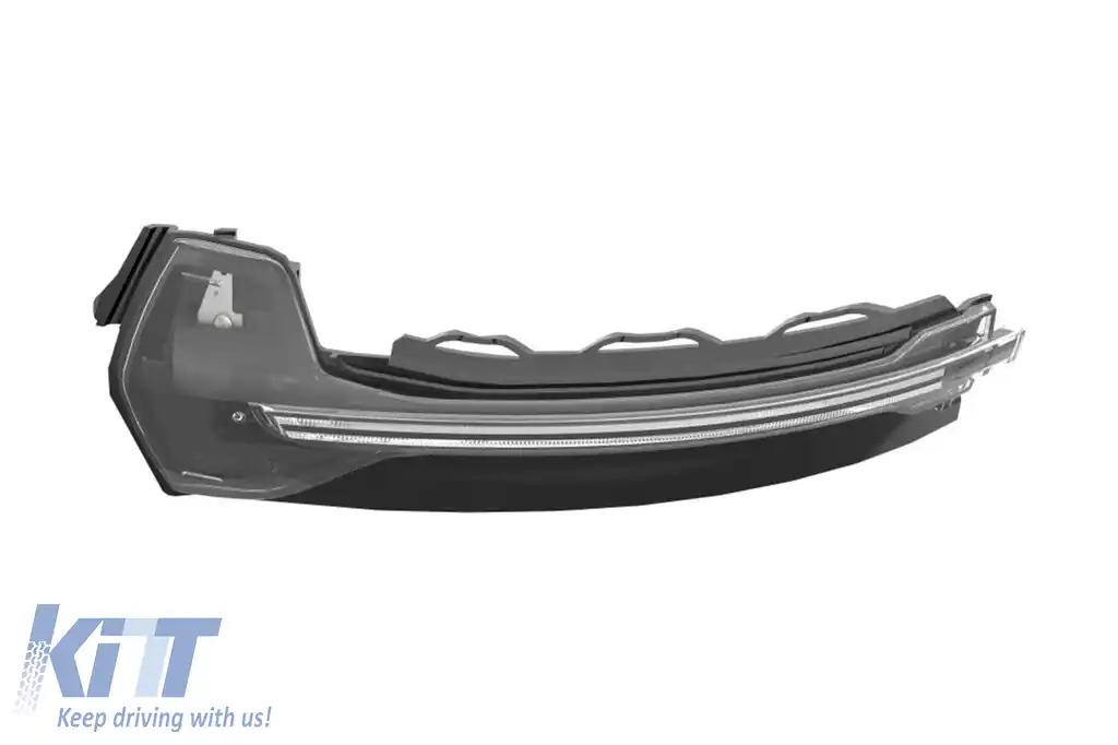 Semnalizatoare LED dinamice fumurii potrivite pentru oglinzile Audi A3 2013-2018-image-6152239