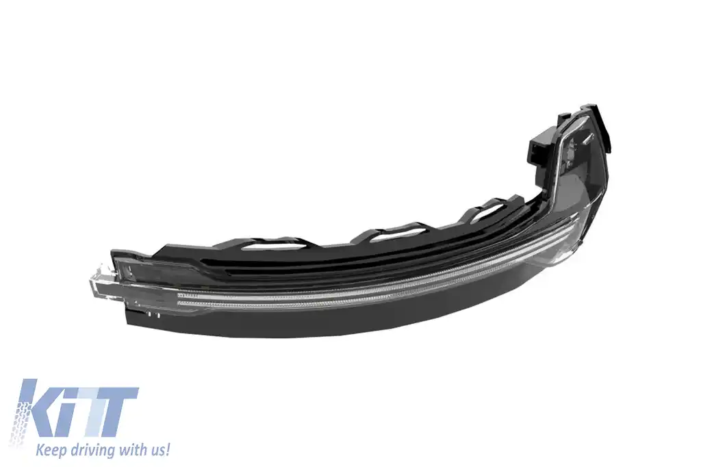 Semnalizatoare LED dinamice fumurii potrivite pentru oglinzile Audi A3 2013-2018-image-6152240
