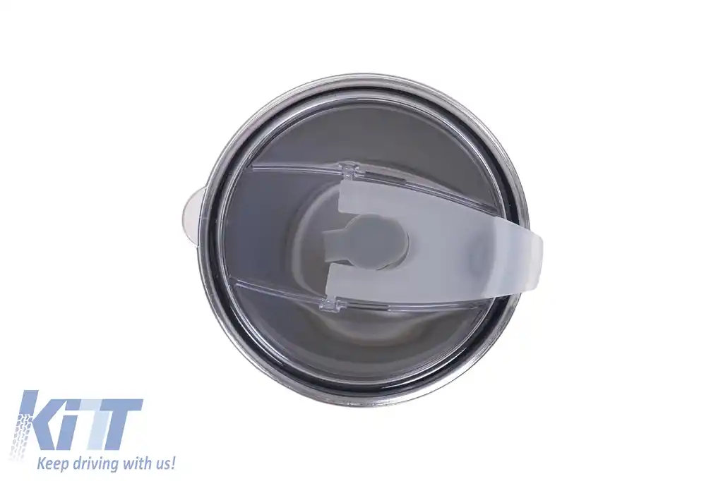 Set 2x Cana Termoizolanta Otel Inoxidabil SS304 cu Capac Perete Dublu 590ml Roz Albastru-image-6126603