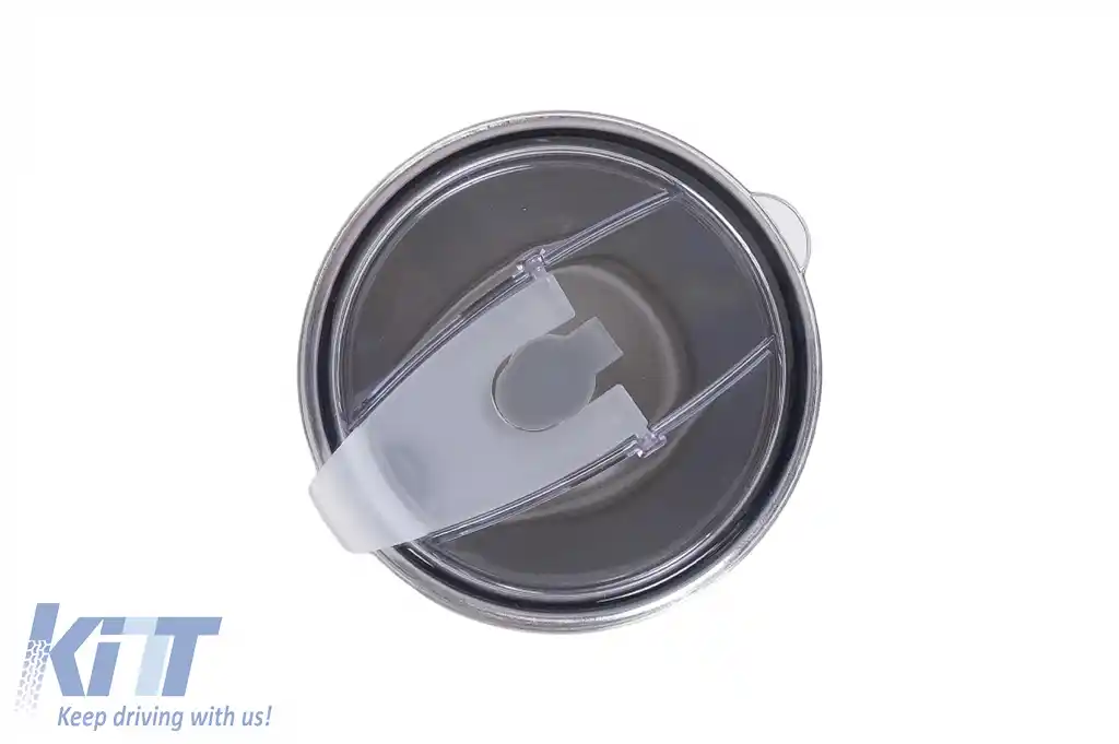 Set 2x Cana Termoizolanta Otel Inoxidabil SS304 cu Capac Perete Dublu 590ml Roz Albastru-image-6126611