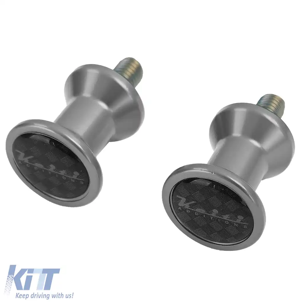 Set adaptor de montare pe stand pentru protecția brațului oscilant Keiti Alu Bobbins Racing M6 Argintiu