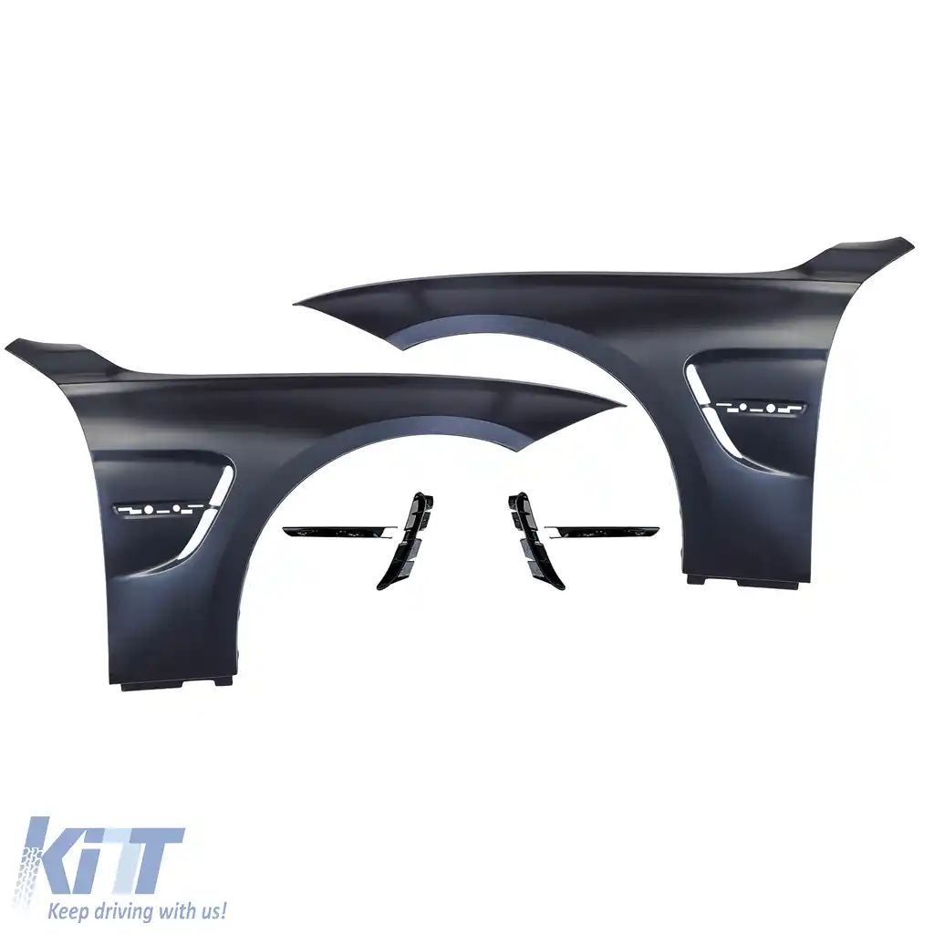Set aripi sport stânga dreapta, potrivit pentru BMW Seria 3 F30 F31 2011-2019 x-image-6202704