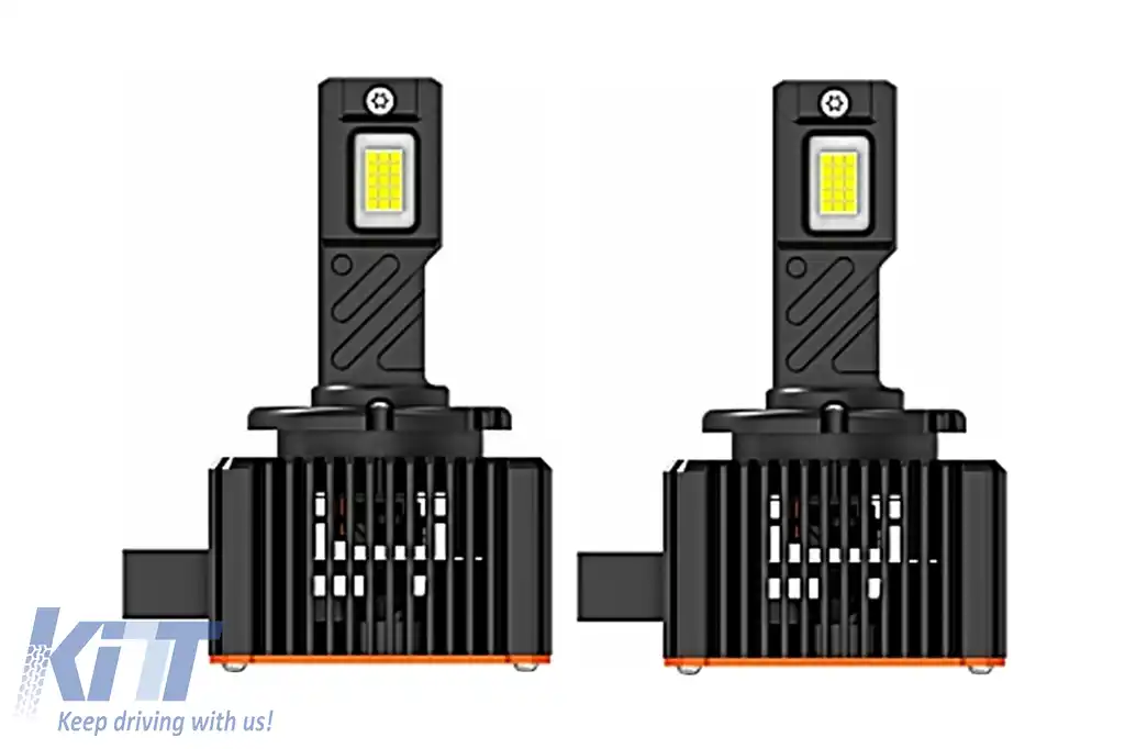 Set Becuri LED D1R Conversie Xenon-LED Seria D 6000K 4300LM High Power-image-6114978