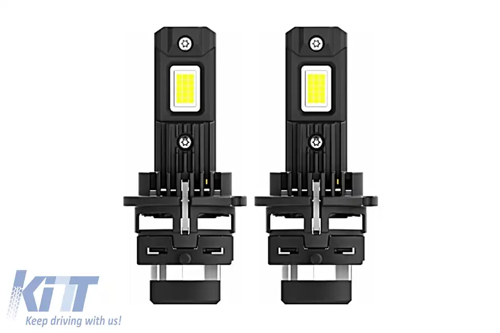 Set Becuri LED D2S Conversie Xenon-LED Seria D 6000K 4300LM High Power-image-6114997
